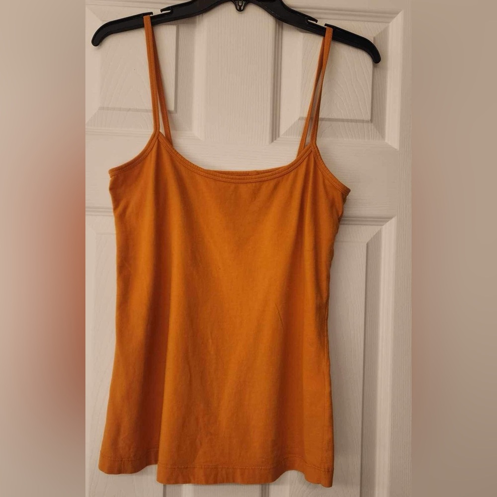 Johnny Was Women’s Orange Cotton Tank Top Size Small - Picture 3 of 8